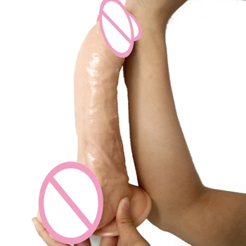 Grote siliconen penis zuignap dildo Realistische penis speelgoed enorme dildo voor vrouwen sex producten voor vrouwelijke masturbatie