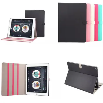 Luxe Smart Flip Stand Kleurrijke Lederen + Hard Shell Case Magnetische Cover apple iPad Pro 12.9 "Case huid Tablet
