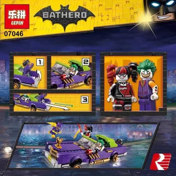 433 Stks Lepin 07046 marvel avengers super heroes Batman Movie Serie De Joker's Lowrider Set Bouwstenen Bakstenen Speelgoed 70906