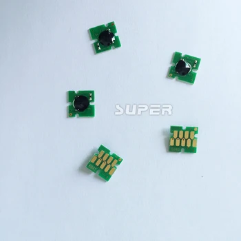 5 sets/partij eenmalige Chip voor Epson Surecolor T3200 T5200 T7200 Cartridge CIS CISS