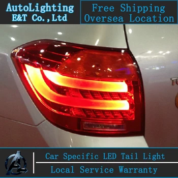 Auto Styling LED Achterlicht voor Toyota Highlander achterlichten 2009-2011 kofferbak lamp cover drl + signaal + rem + reverse