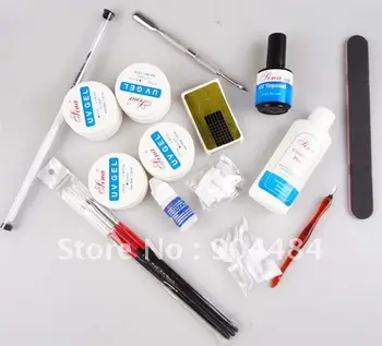 Set Voor UV Nail Gel Manicure Kit Tools 36 W Lamp professionele unha de diy art manicura herramientas nagels magquiagem conjunto 369