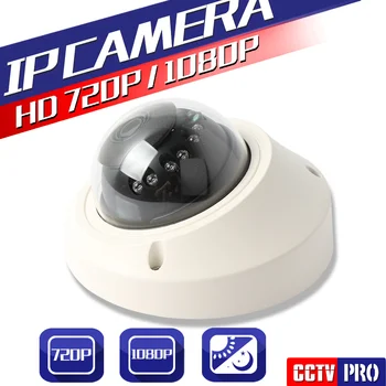 HD 720 P 1080 P vandalismeendig 1.0MP 2.0MP Mini Dome IP Camera 3.6mm Lens IR 10 M Nachtzicht CCTV Netwerk Camera P2P Cloud Onvif