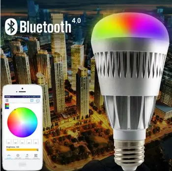 Timer + Groep + Muziek + Disco + DIY Modus RGBW Led Lamp Ondersteuning Android IOS Telefoon Smart WIFI Bluetooth led lamp bluetooth