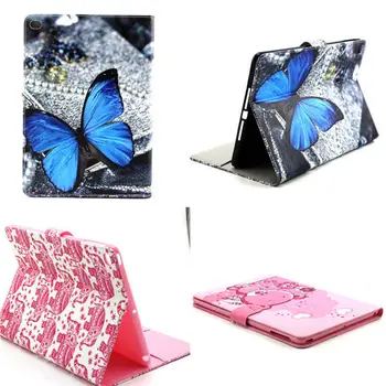 Yh luxe fashion ultra slim pu leather flip stand cover wallet case voor apple ipad air 1 air1 ipad 5 cover met kaartsleuven