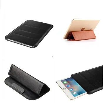 Sd nieuwe en hoge kwaliteit pu lederen mouw messenger bag case voor chuwi hi12 12 "Tablet PC Protectiv Pouch Cover Kan Stand