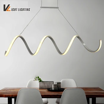 Moderne led hanglampen voor woonkamer keuken lamparas de techo home verlichting acryl suspension armatuur hanglamp