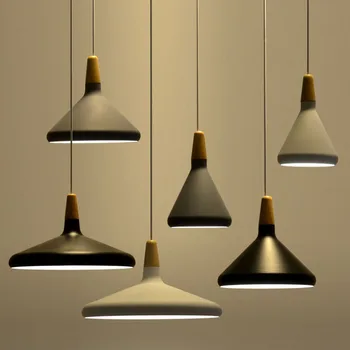 Europese gecontracteerd hanglamp, rok staart aluminium droplight, huishoudelijke decoratieve home verlichting