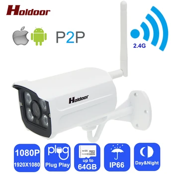 Onvif IP camera WIFI Megapixel 1080 P cctv beveiligingssysteem surveillance mini draadloze cam infrarood P2P weerendig mini thuis