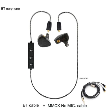 IZK nieuwste PZ UE6 Draadloze Bluetooth 4.1 oortelefoon met MMCX Kabel Ondersteuning Gebruik Voor SE846 se215 se535 met microfoon