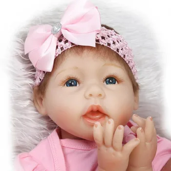 High End Ontwerp 22 ''Reborn Babies Met Zachte Roze Baby Doll kleding e vriend voor nieuwe baby hot welkom bedtime/playhouse speelgoed