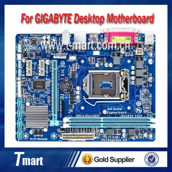 Werken Desktop moederbord voor Gigabyte GA-H61M-DS2 rev.3.0 System Board volledig getest