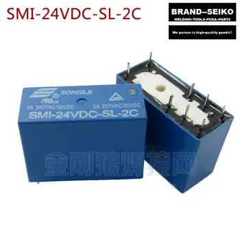4 STKS/PARTIJ Inverter lasmachine onderhoud gemeenschappelijke accessoires Grenen le SMI-24 VDC-SL-2-c relais schakelaar 8 voeten 2 groepen