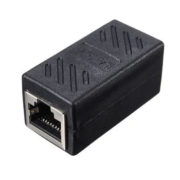 Fabriek Prijs RJ45 Netwerk LAN Connector Adapter Vrouw-vrouw Koppeling Extender Ethernet Kabel Join Extension Converter