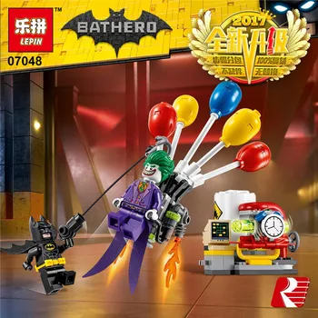 Lepin 07048 Nieuwe 124 Stks Echt Batman Movie Serie De Joker Ballon Escape 70900 Bouwstenen Bricks speelgoed voor kinderen gift