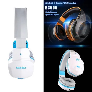Each b3505 bluetooth 4.1 gaming hoofdtelefoon verstelbare draadloze gaming oortelefoon casque game headset met microfoon voor pc gamer
