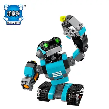 Nieuwe 205 Stks Creatieve Serie De Drie In Een Explorer Robot Set 31062 Kinderen Lepines Educatief Bouwstenen Blokken Speelgoed