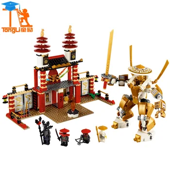 2017 Ninjago Tempel van Airjitzu Ninjago 577 stks Blokken Set Compatibel met Lepin technic Bouwstenen Bricks Speelgoed voor Kinderen