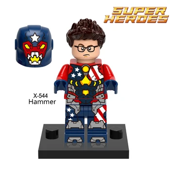 Bouwstenen hamer spider boy starwars super heroes avengers monteren actiefiguren set bricks kids diy speelgoed hobby gift