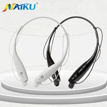 Hot naiku-730 draadloze bluetooth headset sport bluetooth oortelefoon hoofdtelefoon met mic bass oortelefoon voor samsung iphone naiku730