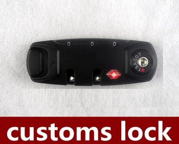 Hoge Kwaliteit 1 STKS Originele Amerikaanse TSA007 authenticatie sluizen rits zakken vaste lock douane lock