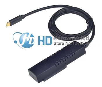 USB 3.1 USB3.1 tot 7 + 15 P 7 15 Pin SATA 3.0 III HDD SSD Type-C SATA 6G Kabel Adapter