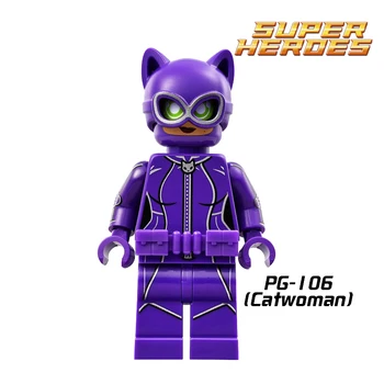 Bouwstenen catwoman joker 2017 batman film cape low rider diy cijfers superheroes star wars bakstenen kinderen diy speelgoed hobby