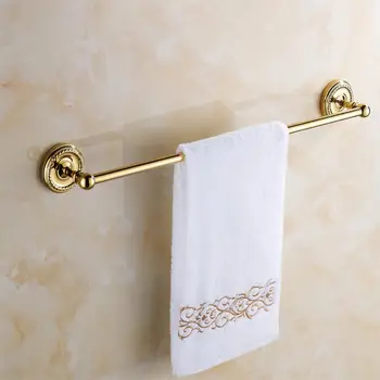 Gloednieuwe 62 cm golden handdoek bar, handdoekenrek