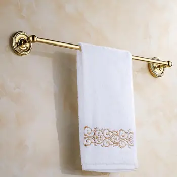 Gloednieuwe 62 cm golden handdoek bar, handdoekenrek