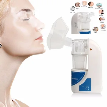 Handheld Draagbare Mini Astma Inhalator Vernevelaar Huishoudelijke Gezondheidszorg Kinderen Ultrasone Vernevelaar Machine20172