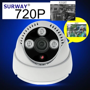 Bewakingscamera # AHD-DIR1C 1.0 MP (720 P) NVP2431 DSP + 1/4 CMOS OV 9712 met 3.6mm Lens