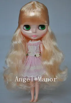 Naakt Blyth Pop, met goud haar, Fashion doll Geschikt Voor DIY Change BJD, voor Cadeau meisje, Gratis verzending, PJJ02