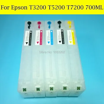 700 ML Refill Inkt Cartridge Voor EPSON T6941-T6945 T694 694 Voor EPSON T3200 T7200 T5200 Printer