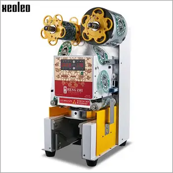 XEOLEO Commerciële Volautomatische Cup sluitmachine Bubble thee machine geschikt voor 8.9/9.0/9.5 cm cup automatische cup sealer