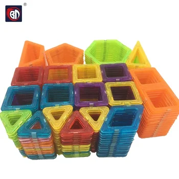Bd 168 stks magnetische bouwsteen 3d blokken kinderen speelgoed educatief magnetische blok kids gift chirsmas