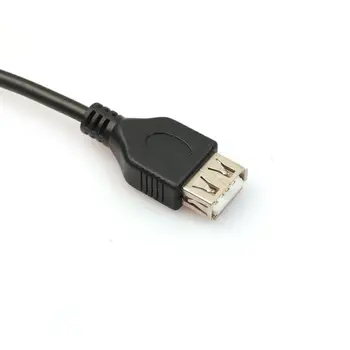 Mosunx 1 st 2ft/60 cm zwart usb mannelijke een vrouwelijke uitbreiding extender data m/f adapter kabel futural digitale hot selling f35