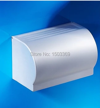 2016 papier houder badkamer tissue doos waterdichte aluminium wc-papier doos toiletrolhouder
