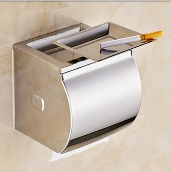 Papier houder badkamer tissue doos waterdichte 304 rvs toiletpapier doos badkamer wc-papier rolhouder