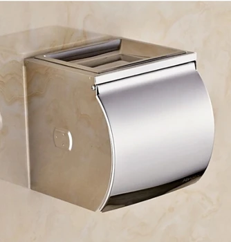 Papier houder badkamer tissue doos waterdichte 304 rvs toiletpapier doos badkamer wc-papier rolhouder