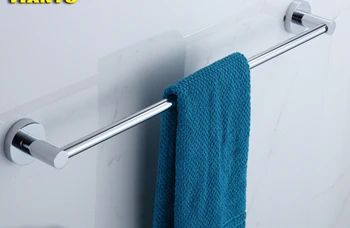 Korte 55 cm hoge kwaliteit 304 # rvs badkamer accessoire, enkele handdoek bar, rail, Handdoekhouder, handdoek hanger