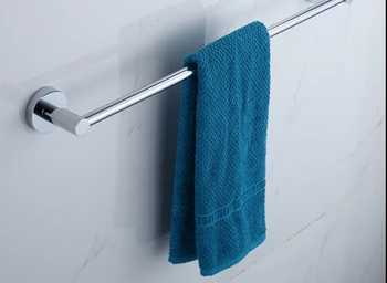 Korte 55 cm hoge kwaliteit 304 # rvs badkamer accessoire, enkele handdoek bar, rail, Handdoekhouder, handdoek hanger