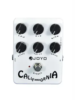 Joyo jf-15 california geluid elektrische gitaar effect pedaal true bypass gratis verzending