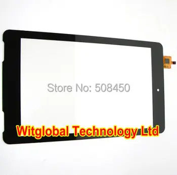 Originele zwart touchscreen 7 "inch exeq P-742 tablet capacitieve touch digitizer glas sensor vervanging gratis verzending