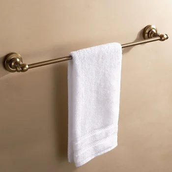 Antieke ruimte Aluminium badkamer accessoires enkele handdoekenrek badkamer handdoek houder