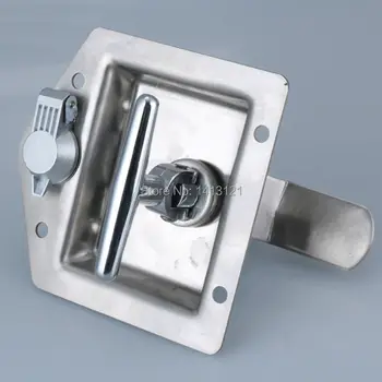 Gratis verzending lock Deur Hardware verdeelkast Elektrische kast lock fire box pull Industriële apparatuur deurklink knop