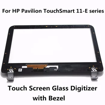 Voor hp pavilion touchsmart 11 serie 11-e010au 11-e030ea 11-e030sa 11-e110nr 11-e019au touchscreen digitizer sensor glas + bezel