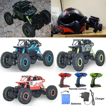 Nieuwe afstandsbediening 2.4 GHz rock 4x4 dubbele motoren bigfoot off-road voertuigen crawlers rally klimmen auto kinderen & volwassen toys
