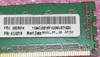 00D5014 00D5012 voor 4 GB 2Rx8 PC3L-12800E DDR3 1600 Geheugen goed getest werken