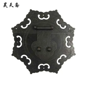 [Haotian vegetarische chinese antieke ming en qing zhang muxiang] brons koperen fittingen geschikt 80-100 cm kader