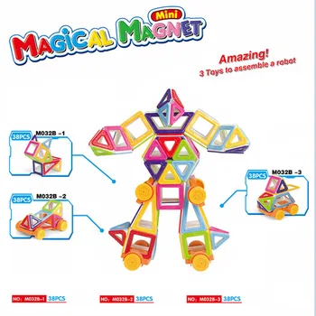 Nieuwe big size 158 stks magnetische bouwstenen speelgoed bouw model diy 3d magnetische designer onderwijs bricks speelgoed voor kinderen